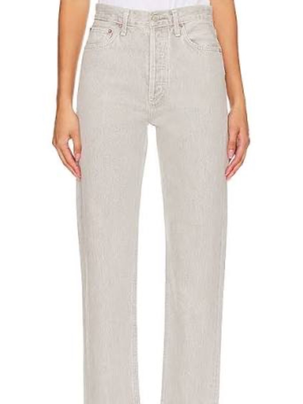 AGOLDE 90's Pinch Waist Straight Jean In Rain - NWT Size 28